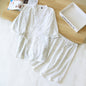 Men's Plus Size Cotton Kimono Pajamas and Bathrobe