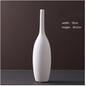 Minimalist White Ceramic Vase