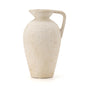 LUKA Ceramic Rustic Farmhouse Vase 9.25-inch Terracotta Vase